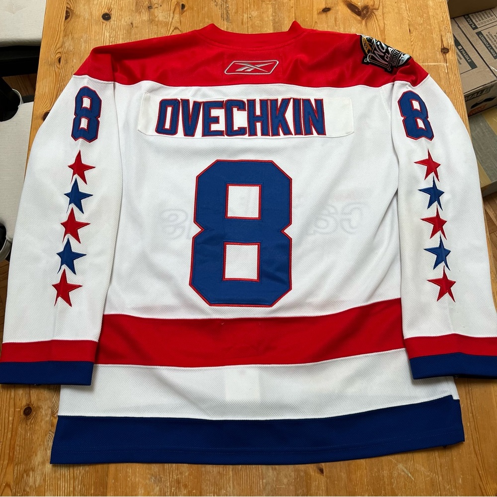 Alex Ovechkin Washington Capitals 2011 Winter Classic Reebok Hockey Jersey